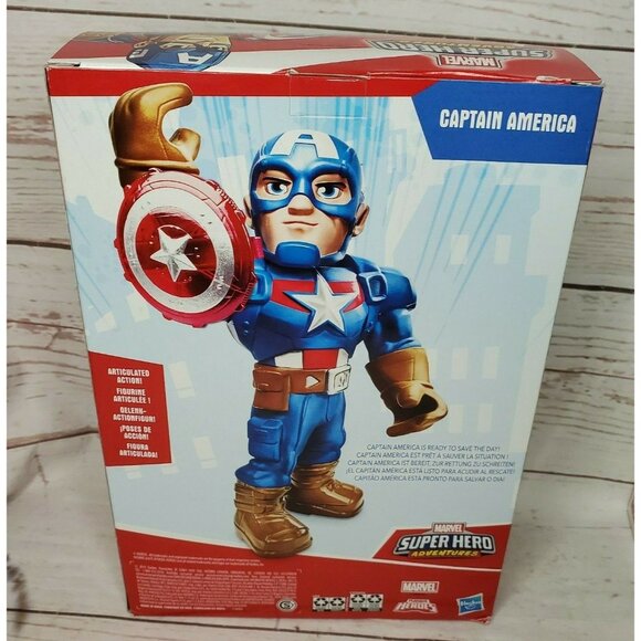 Marvel Super Hero Adventures Mega Mighties Captain America & Hulk Bundle - Picture 9 of 12
